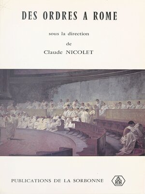 cover image of Des ordres à Rome